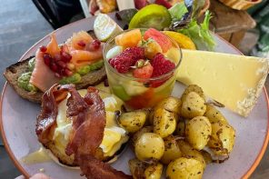 Italian brunch on the most beautiful terrace of Paris